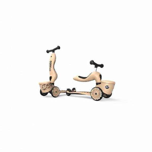 Porteur évolutif en trottinette Highwaykick 1 leopard