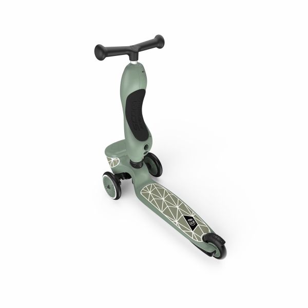 Porteur évolutif en trottinette Highwaykick 1 lignes vertes