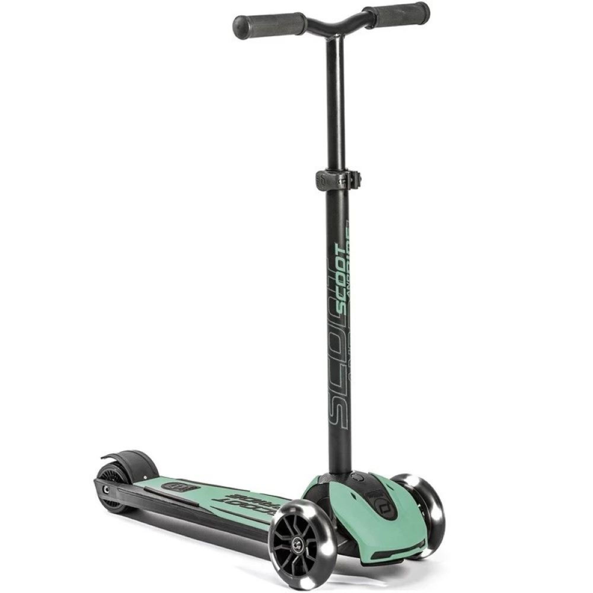 Porteur et trottinette enfant, 2 en 1, coloris vert forêt