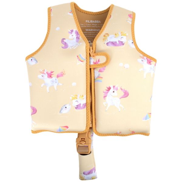 Gilet de natation enfant 1-2 ans - La plage des licornes