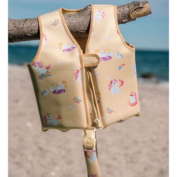 Gilet de natation enfant 1-2 ans - La plage des licornes