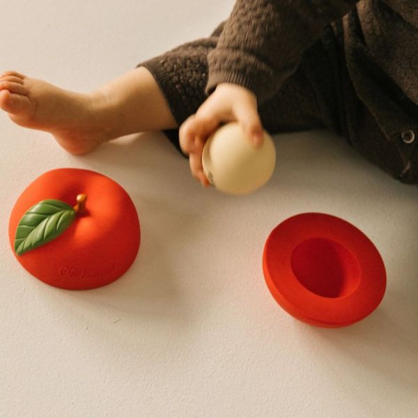 Jouet à empiler et Balle Hochet en forme de Pomme