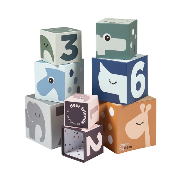 Cubes empilables Deer friends