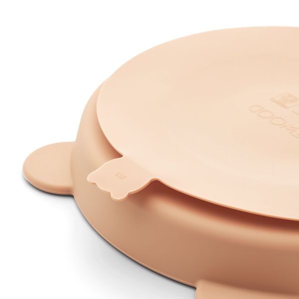 Lot de 2 assiettes compartimentées Stacy Mustard Tuscany Rose mix