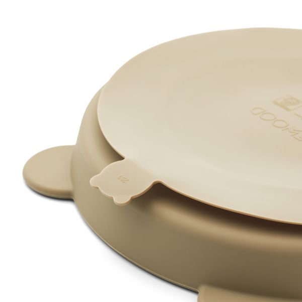Lot de 2 assiettes compartimentées Stacy Sandy Oat