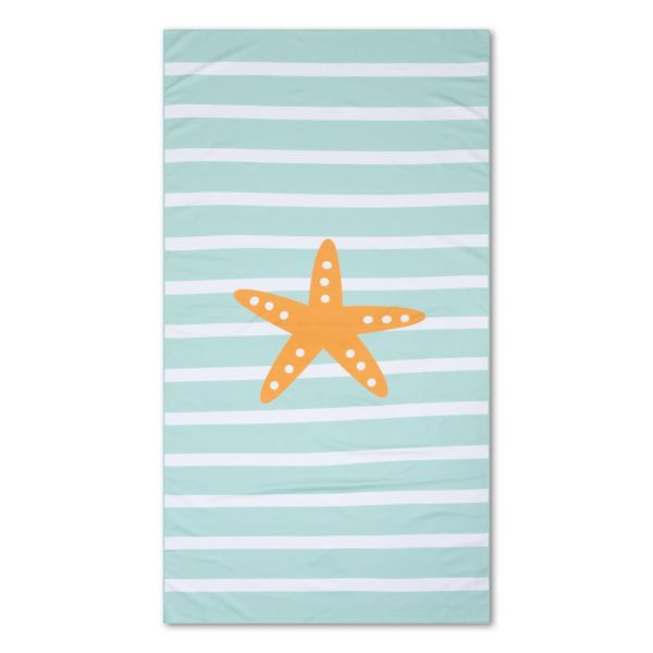 Serviette microfibre 170x90 cm - Etoile de mer