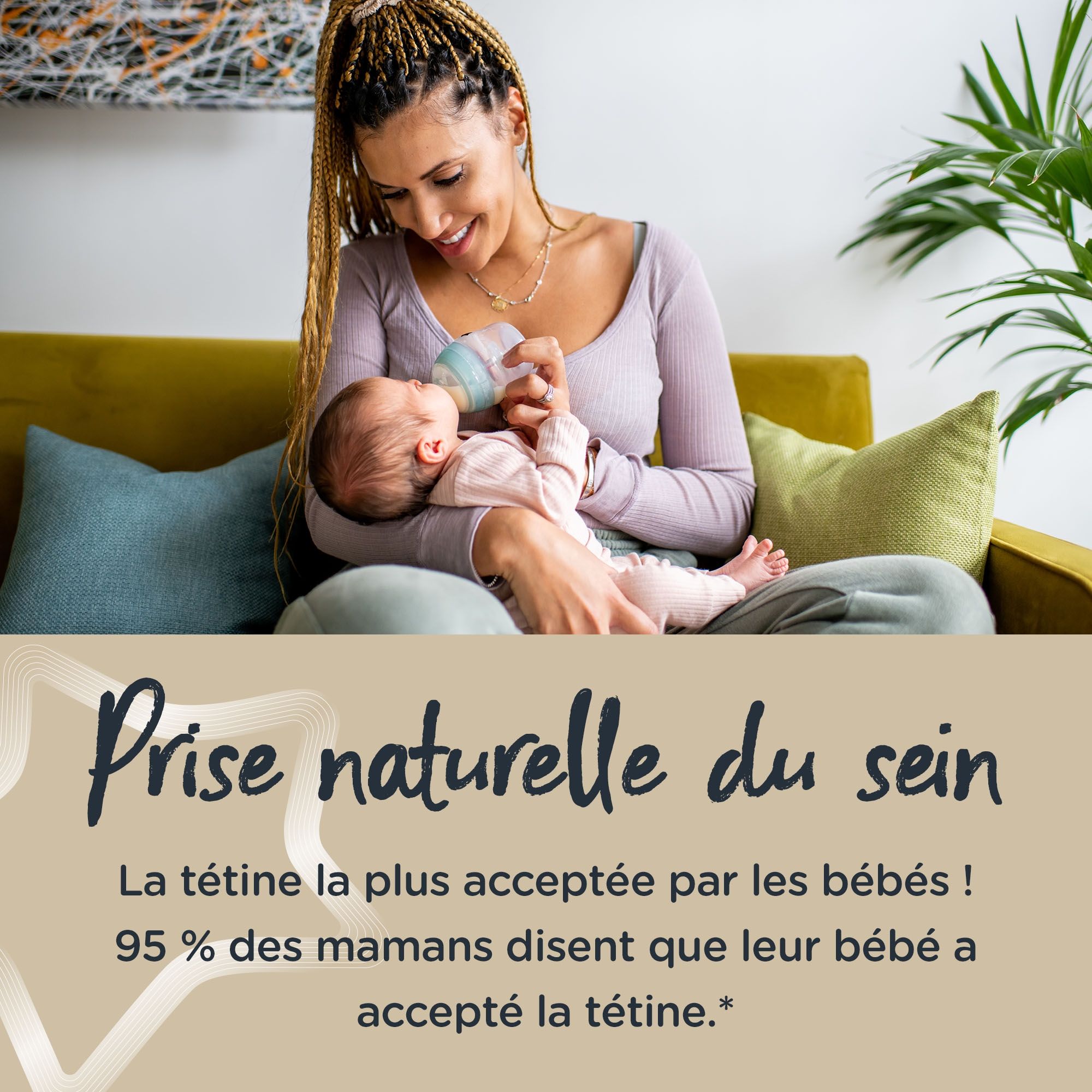 Tommee Tippee Kit Naissance Biberons Anti-Colique Avancé - Tétine va