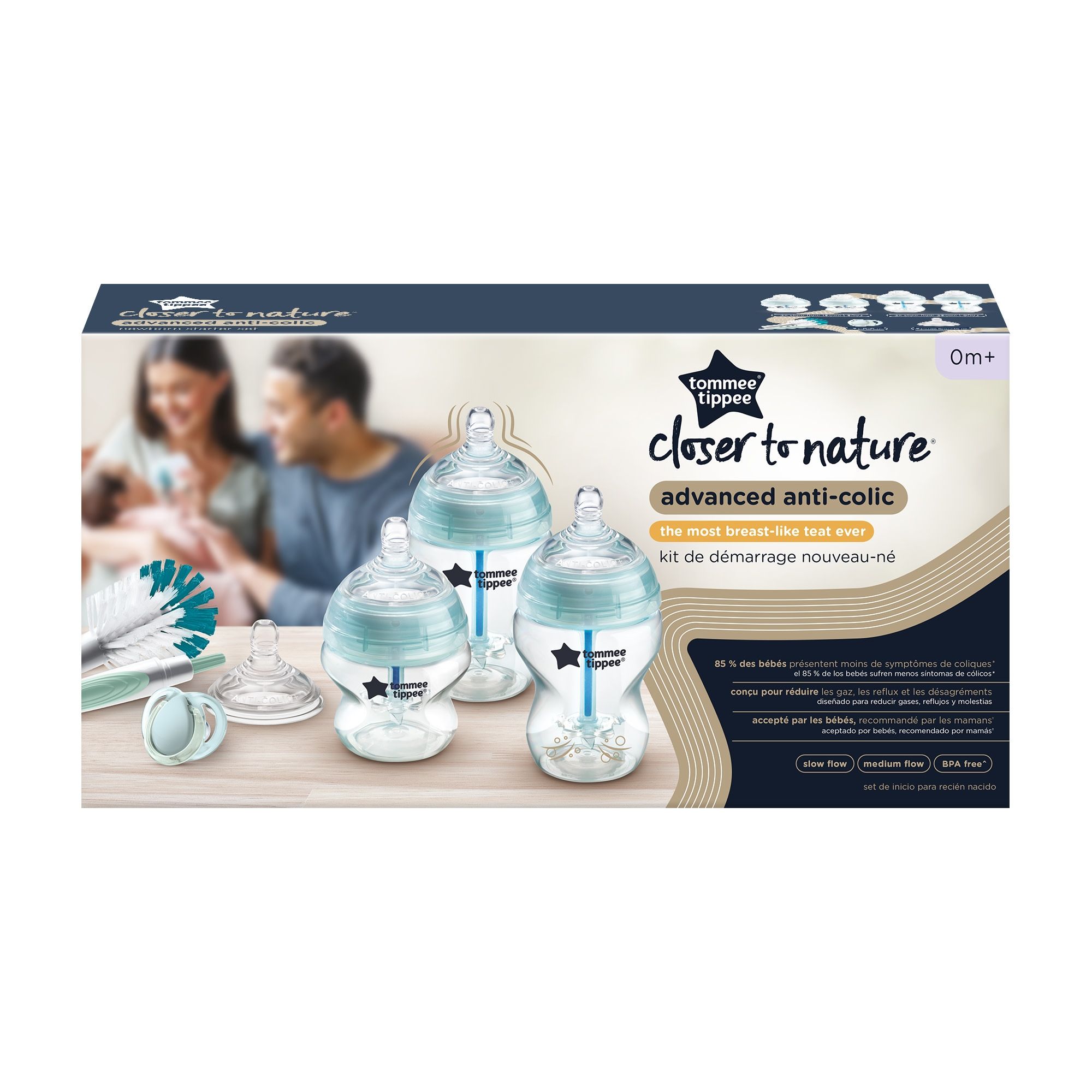 Tommee Tippee Biberon Anti-colique Avancé, Kit Naissance Pour