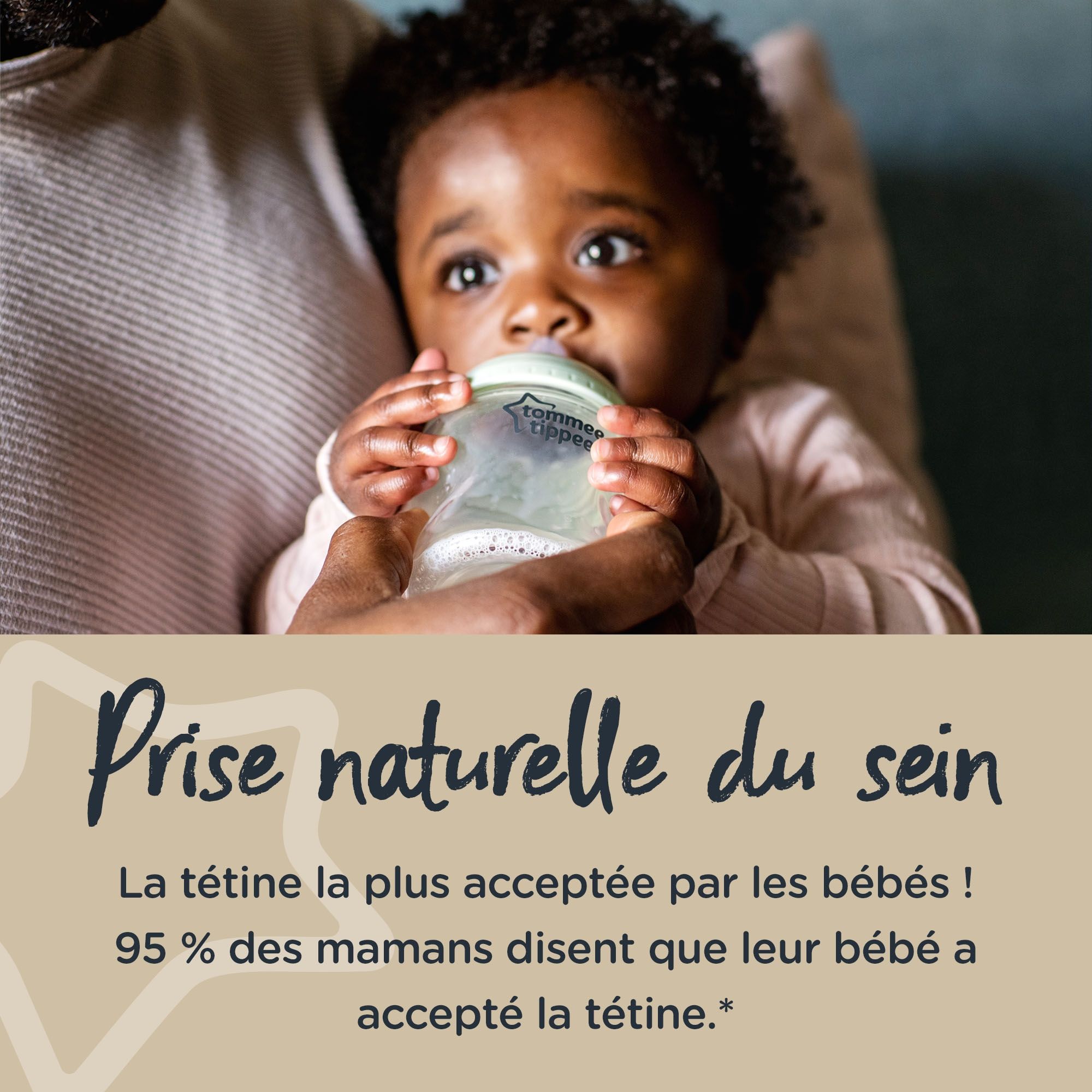 Prix de Tommee Tippee Biberon en Verre Closer to Nature, 250 ml