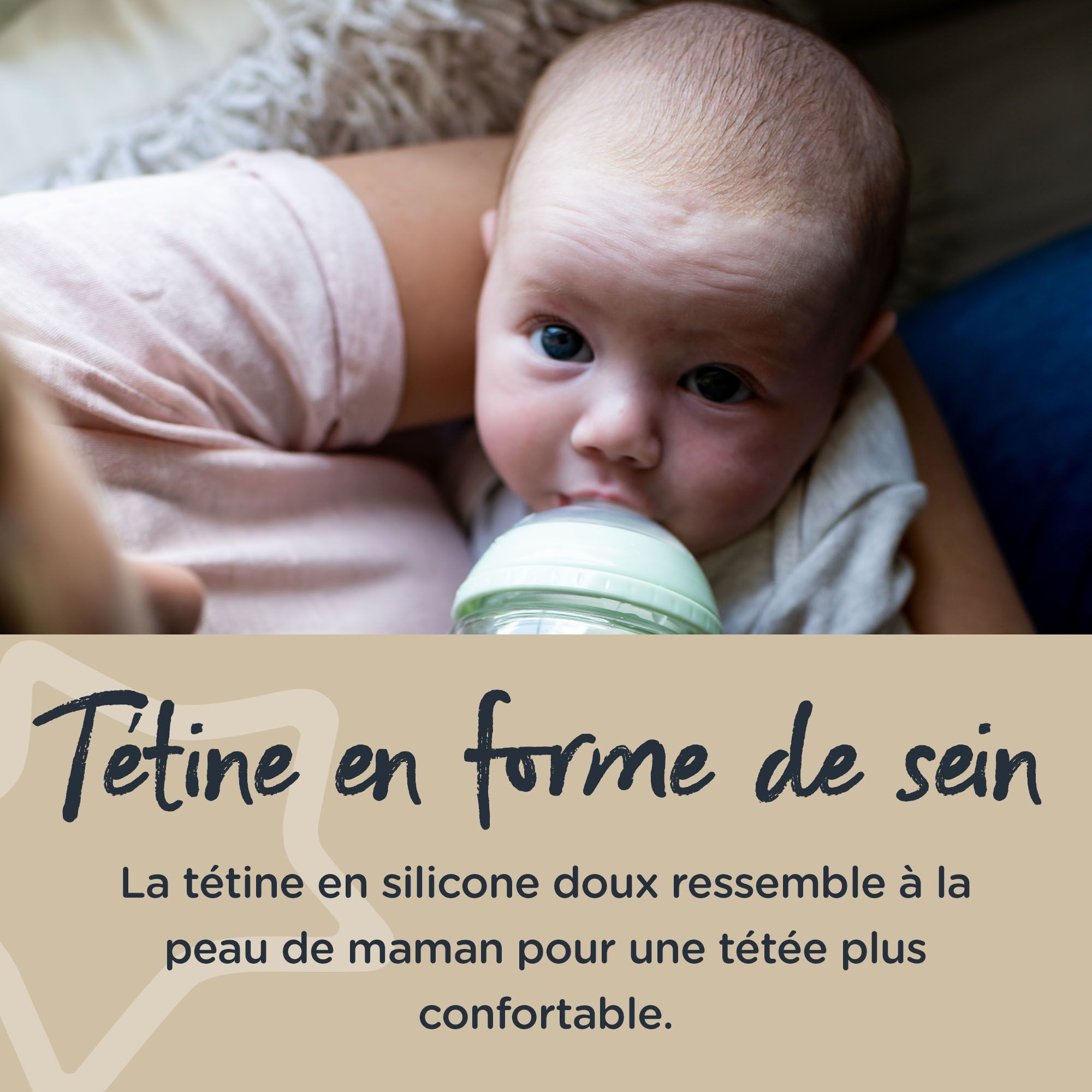 Tommee Tippee Kit Naissance Biberons En Verre : la bouteille à