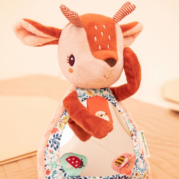 Peluche miroir d'activités Stella