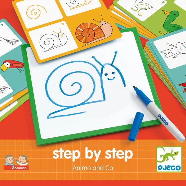 Apprendre à dessiner pas à pas Animals and Co