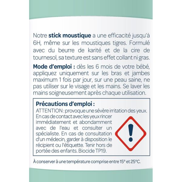 Stick anti moustique 20 ml