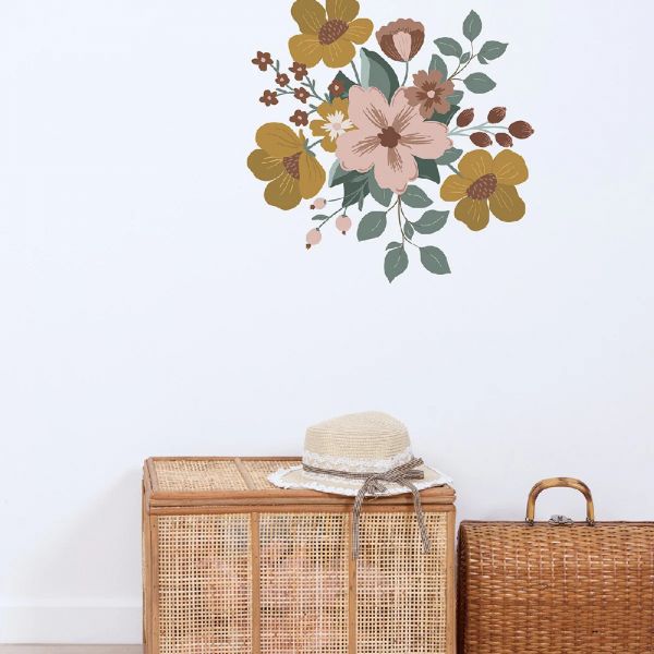 Planche de grands stickers Large Bouquet
