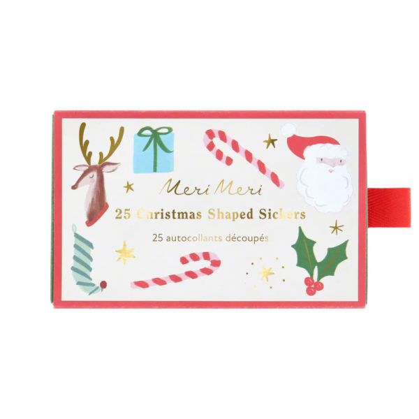 Lot de 25 stickers de Noël