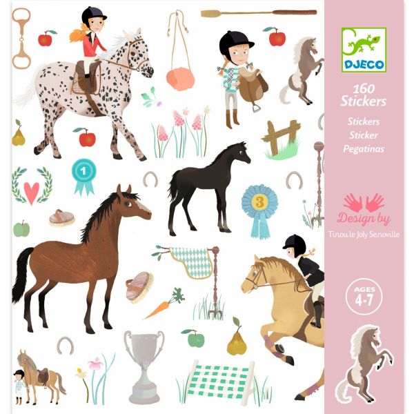 Stickers Les chevaux