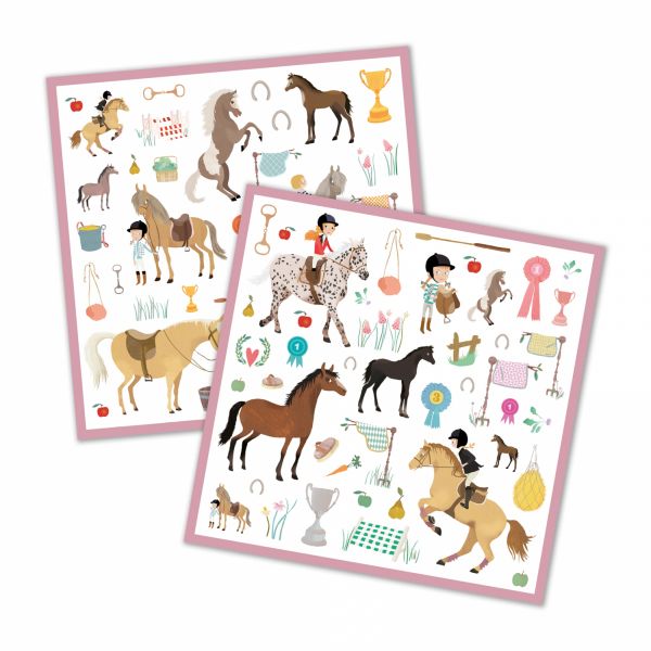 Stickers Les chevaux