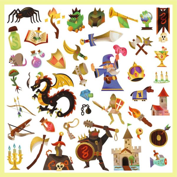 Stickers Médiéval fanstastique