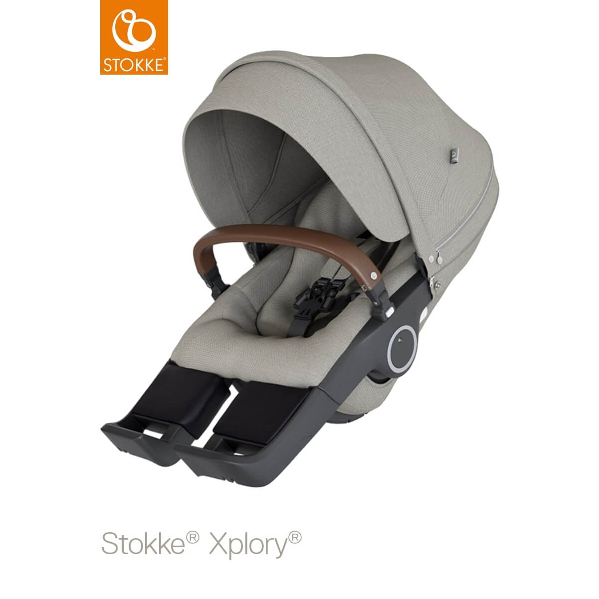 poussette stokke grise