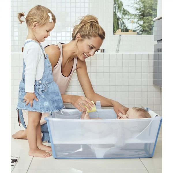 Baignoire Flexi Bath Ocean blue + transat de bain