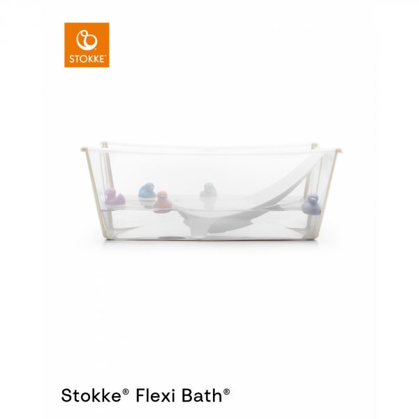 Baignoire Flexi bath Sandy beige + transat de bain