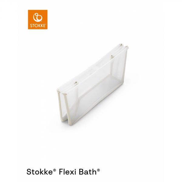 Baignoire Flexi bath Sandy beige + transat de bain