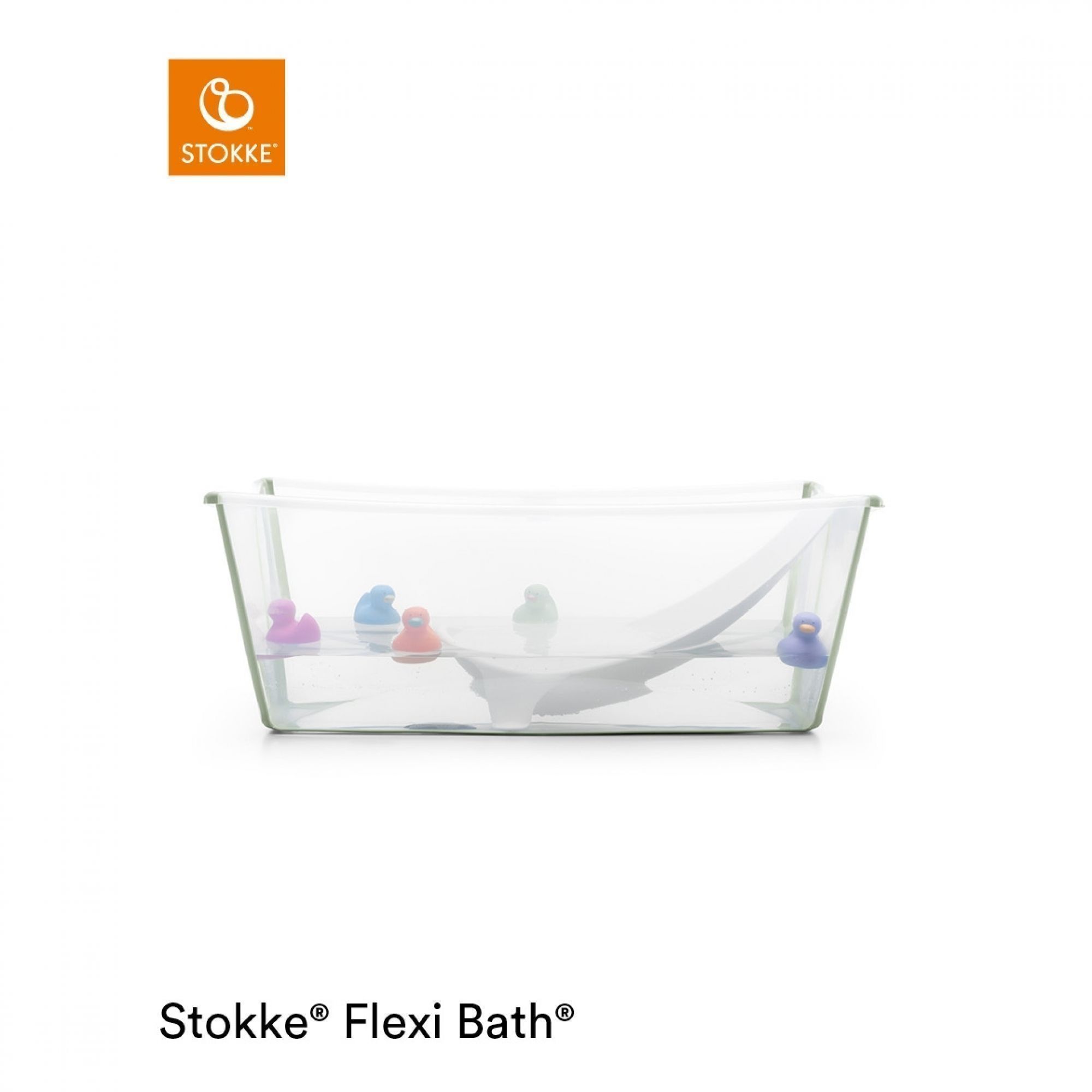 Stokke - Baignoire bébé Flexi bath avec son transat nouveau-né et