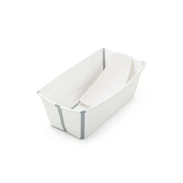 Baignoire Flexi bath + transat blanc