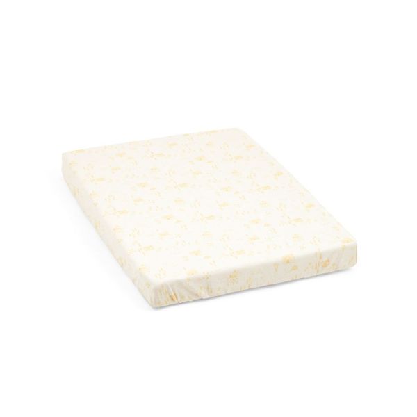 Drap housse berceau Nighti 60x80 cm Sunset yellow map