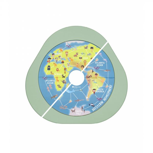 Plateau de jeu pour la MuTable V2 - Autour du monde