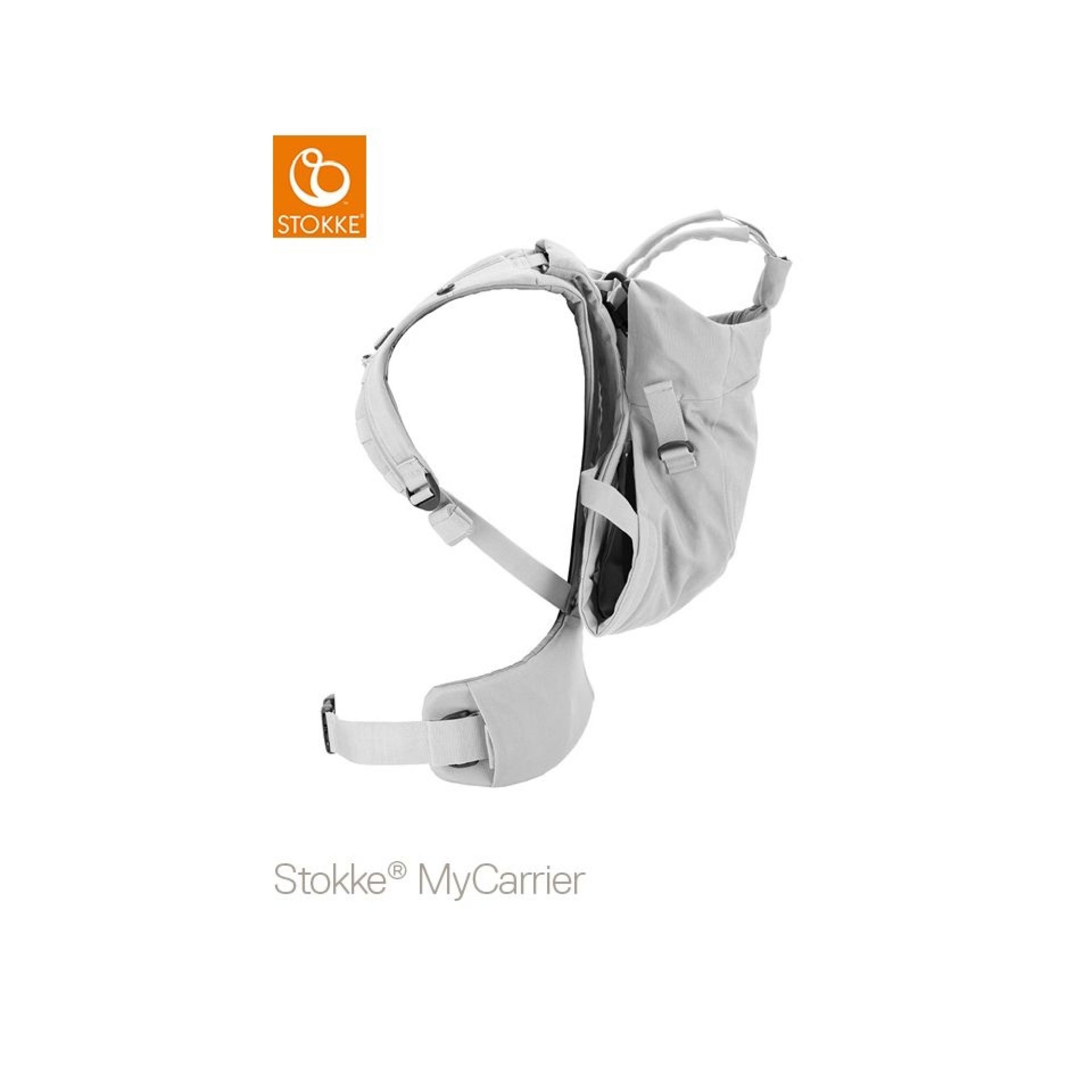 Stokke Porte Bebe Ventral Et Dorsal Mycarrier Gris Made In Bebe