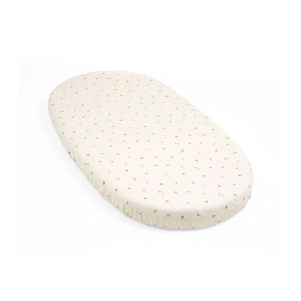 Drap housse Sleepi V3 Flower ecru