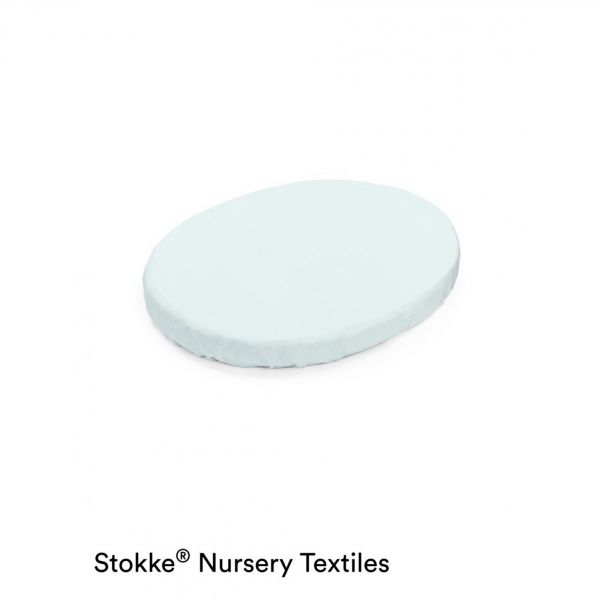 Drap housse lit Mini Sleepi Powder Blue