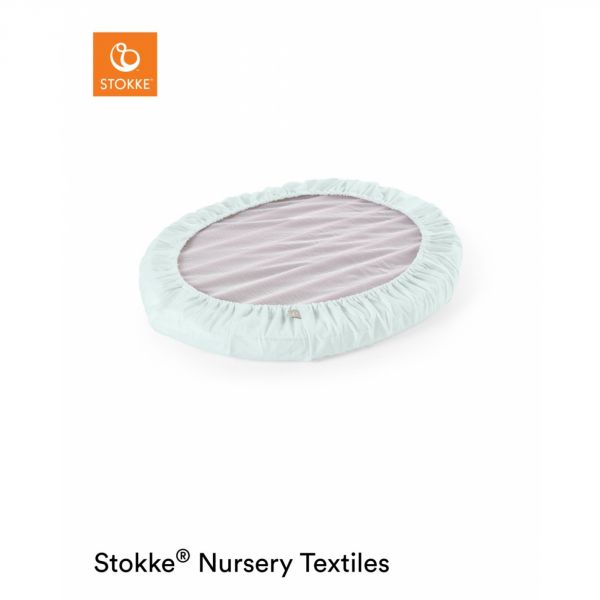 Drap housse lit Mini Sleepi Powder Blue