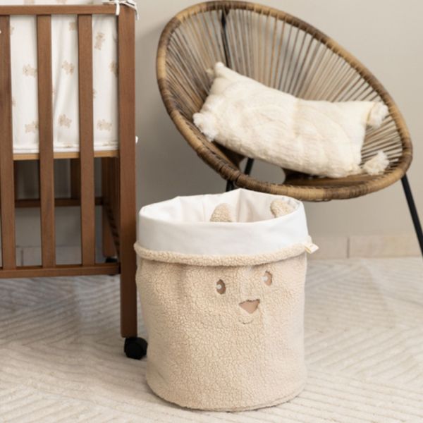 Panier de rangement Bear Crème