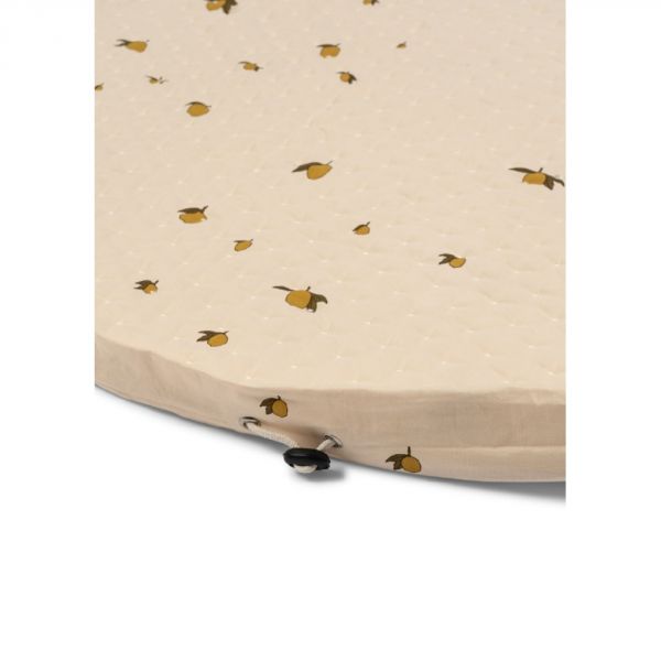 Sac à jouets / tapis de jeu matelassée Lemon