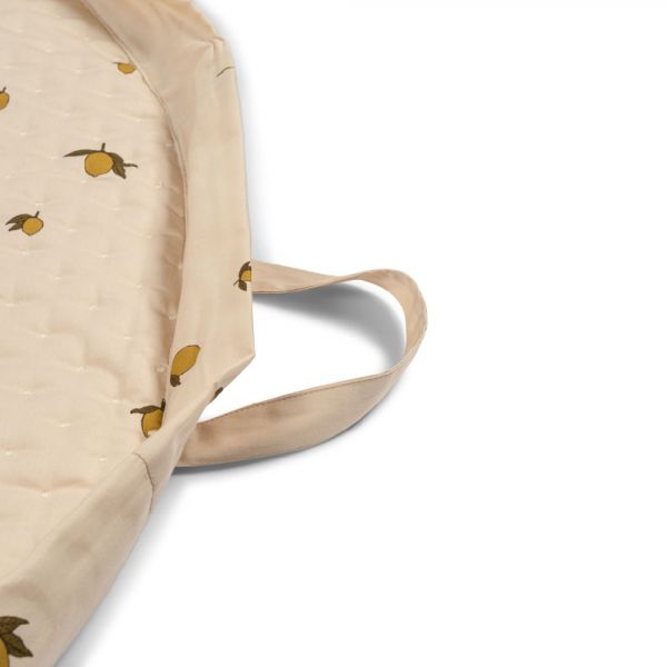 Sac à jouets / tapis de jeu matelassée Lemon