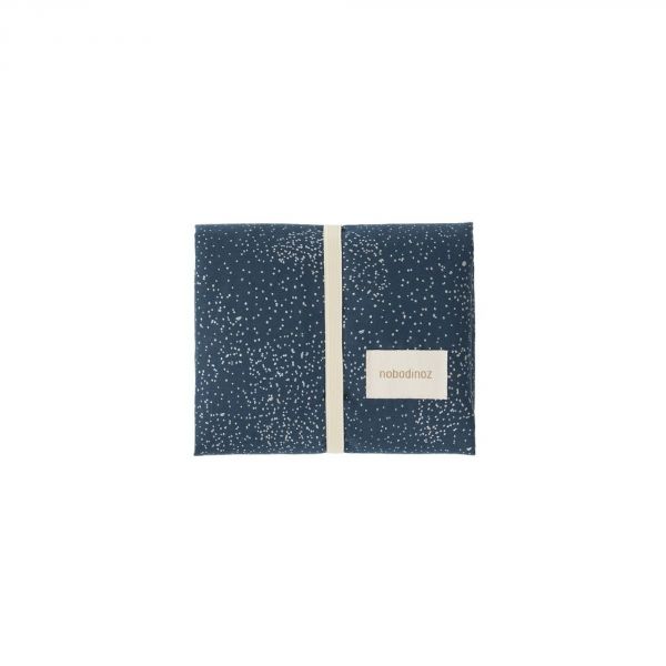 Tapis à langer Nomade Stories gold bubble night blue