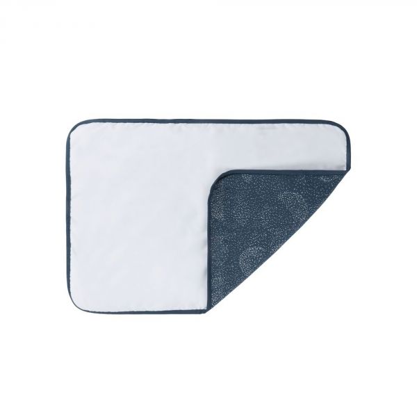 Tapis à langer Nomade Stories gold bubble night blue