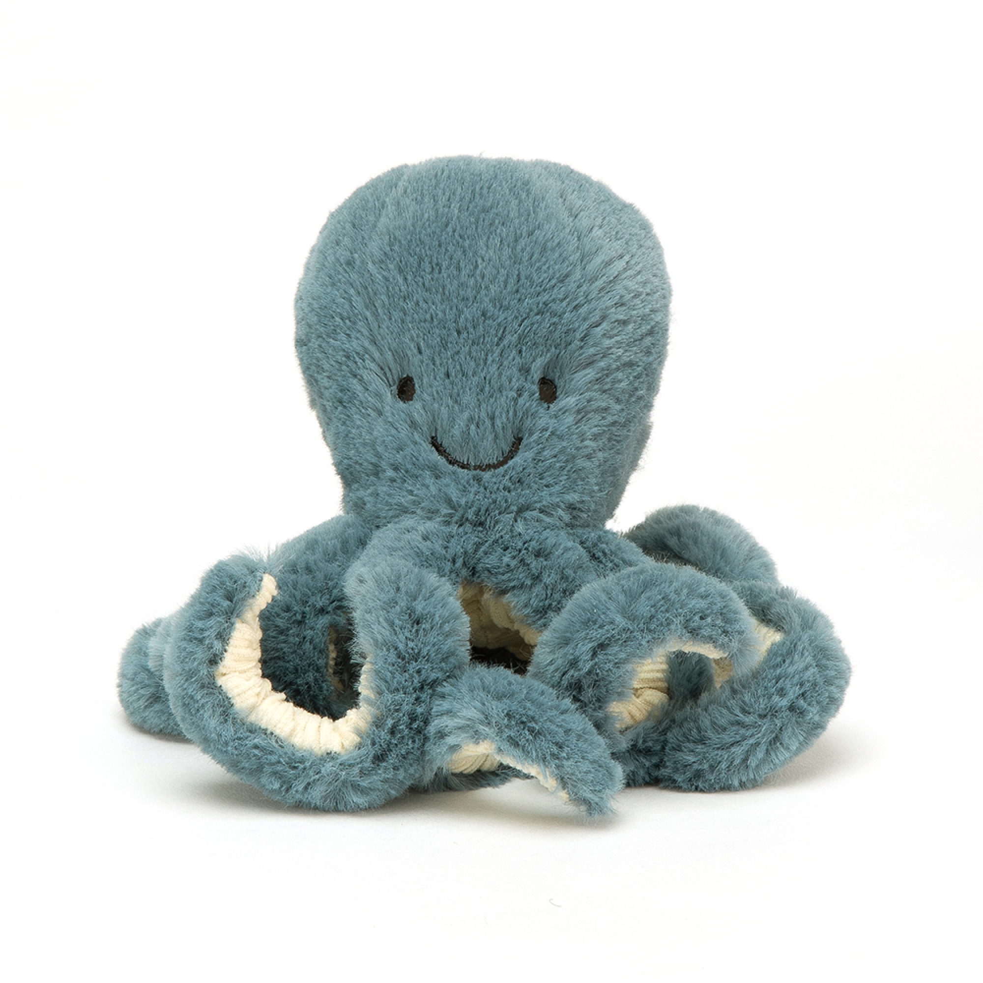 Peluche Pieuvre Doudou Bleu - Octopus & Enfant