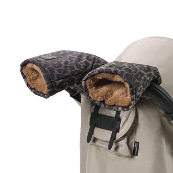 Moufles pour poussette chaudes et déperlantes Le Leopard