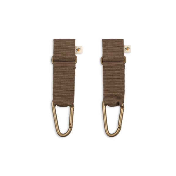 Crochets pour poussette Walnut