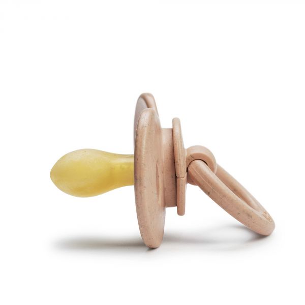 Sucette anatomique en bambou 3 mois+ Blushing Pink