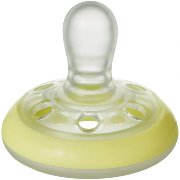Lot de 2 sucettes nuit Closer to Nature forme naturelle 6-18 mois