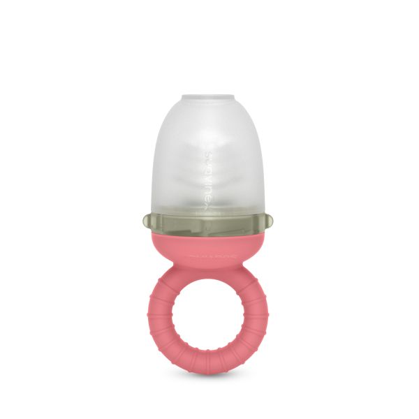 Sucette grignoteuse bébé anti-étouffement Rose
