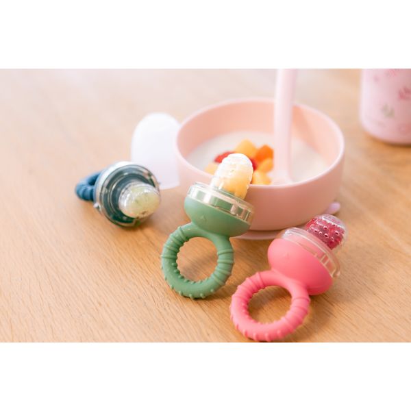 Sucette grignoteuse bébé anti-étouffement Vert