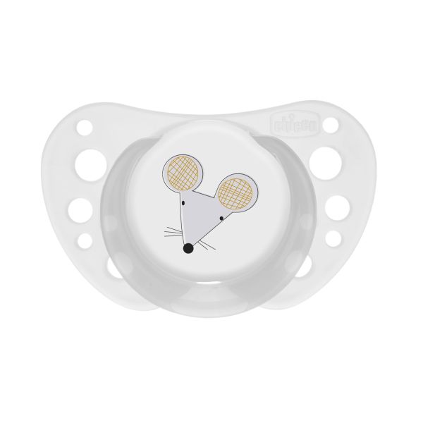 Lot de 2 sucettes physiologiques Air Gris 16-36 mois