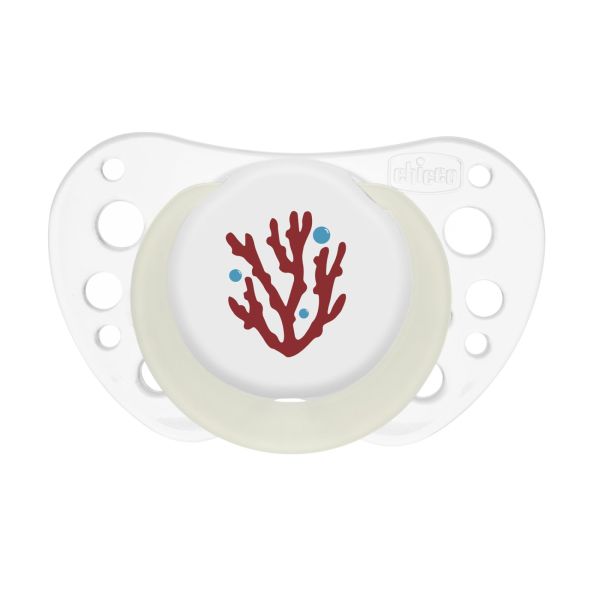 Lot de 2 sucettes physiologiques Air Rouge 16-36 mois