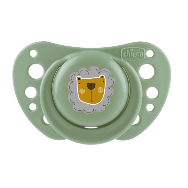 Lot de 2 sucettes physiologiques Air Vert 0-6 mois