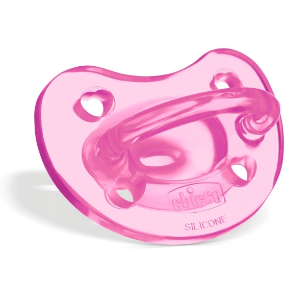 Sucette Physio Soft en silicone 6-16m Rose